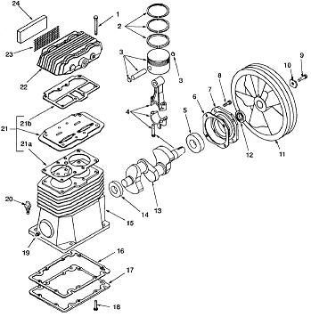 Coleman ML0503013 Pump Breakdown